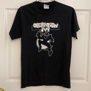 Operation Ivy OpIvy T-shirt size Small Hanes Heavyweight